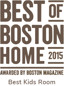 Best of Boston Home 2015 - Awarded by Boston Magazine - Best Kids Room